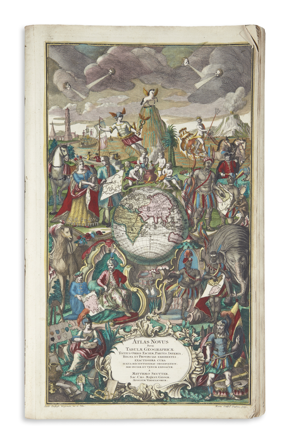 SEUTTER, MATTHAUS. Atlas Novus sive Tabulae Geographicae Totius Orbis.